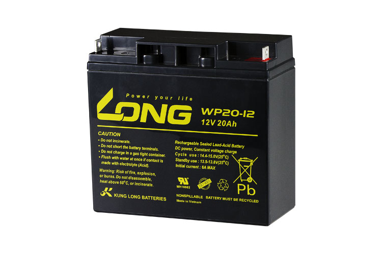 LONG WP20-12 UPSバッテリー 12V20Ah 無停電電源装置 - バイクパーツセンター