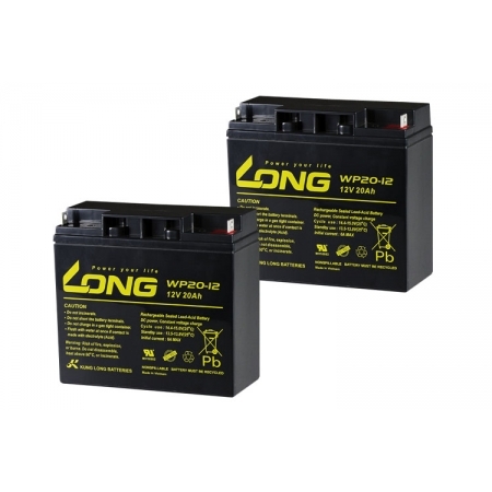 LONG WP20-12 UPSバッテリー 12V20Ah 2個セット 無停電電源装置
