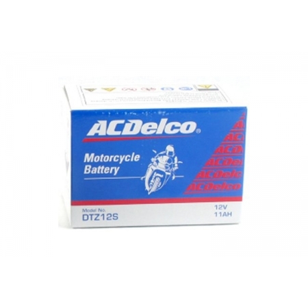 ACデルコ DTZ12S バイク用バッテリー 液入充電済み