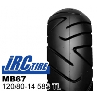 IRC MB67 120/80-14 58S TL