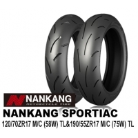 NANKANG SPORTIAC120/70ZR17(58W)TL&190/55ZR17(75W)TL