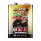 NBSジャパン プレミアムエンジンオイル 部分化学合成油 10W-30 4L